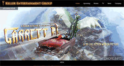 Desktop Screenshot of kellerentertainment.com