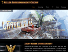 Tablet Screenshot of kellerentertainment.com